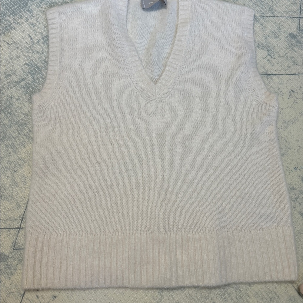 Everlane The Alpaca V-Neck Vest